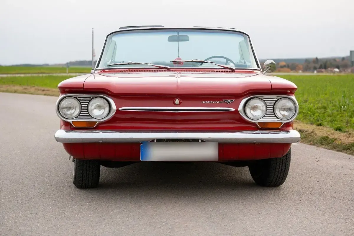 Gebraucht Chevrolet Corvair 101 PS (74 kW) 1963 Rot Cabrio