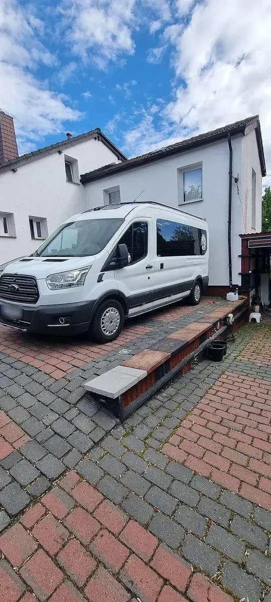 Gebraucht Ford Transit 131 PS (96 kW) 2015 Weiß Van / Kleinbus