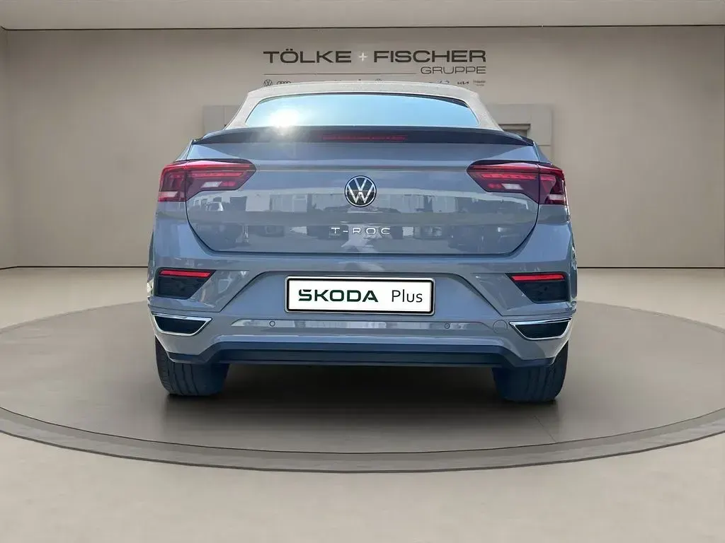Gebraucht VW T-Roc Cabriolet R-line 150 PS (110 kW) 2021 Grau Cabrio