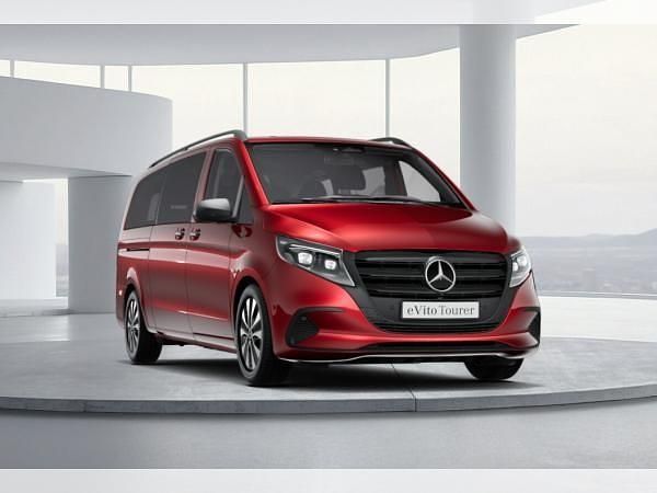 Neu Mercedes e-Vito 150 kW (204 PS) 2025 Rot (hyazinthrot metallic) Van / Kleinbus