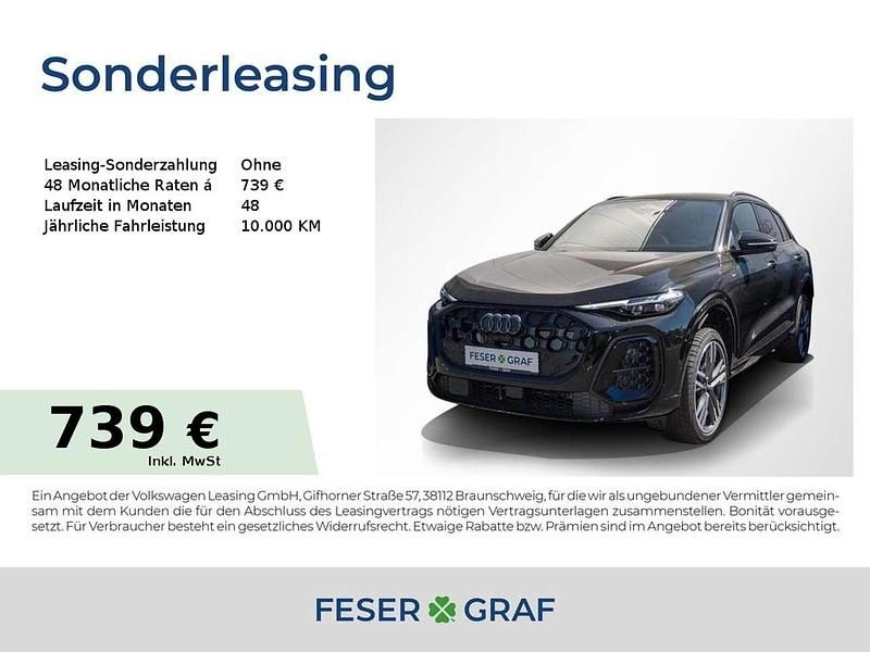Mythosschwarz metallic Neu 2025 Audi Q5 Ambiente SUV | 71.990 € (Fairer Preis) - Bild 1/3