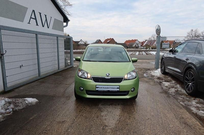 Gebraucht Skoda Citigo Elegance 60 PS (44 kW) 2012 Grün Kleinwagen