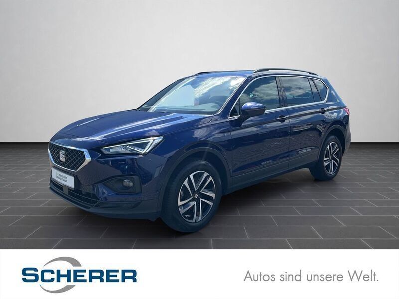 "atlantic" blau (metallic) Gebraucht 2023 Seat Tarraco Style SUV | 30.200 € (Guter Preis) - Bild 1/4