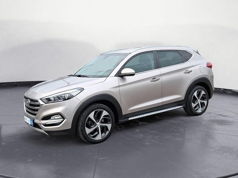 Gebraucht Hyundai Tucson Style 177 PS (130 kW) 2016 Weiß SUV