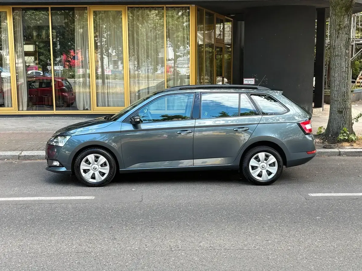Gebraucht Skoda Fabia 75 PS (55 kW) 2019 Grau Kleinwagen