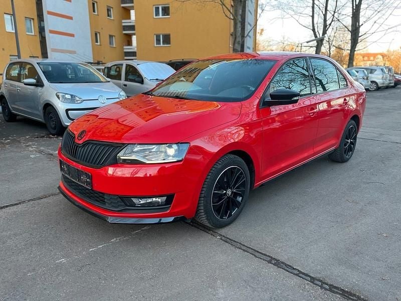 Gebraucht Skoda Rapid Monte Carlo 125 PS (91 kW) 2018 Rot Limousine