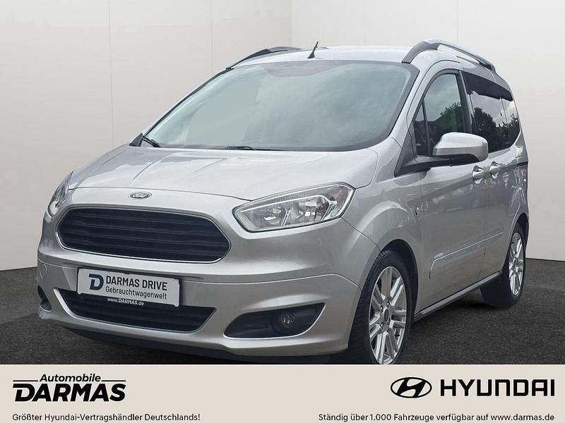Silber Gebraucht 2018 Ford Tourneo Courier Titanium Van / Kleinbus | 11.990 € (Guter Preis) - Bild 1/4
