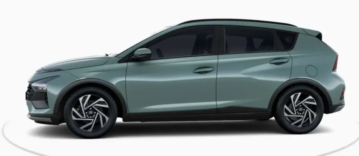 Neu Hyundai Bayon Select 101 PS (74 kW) 2025 Mangrove green / mic SUV