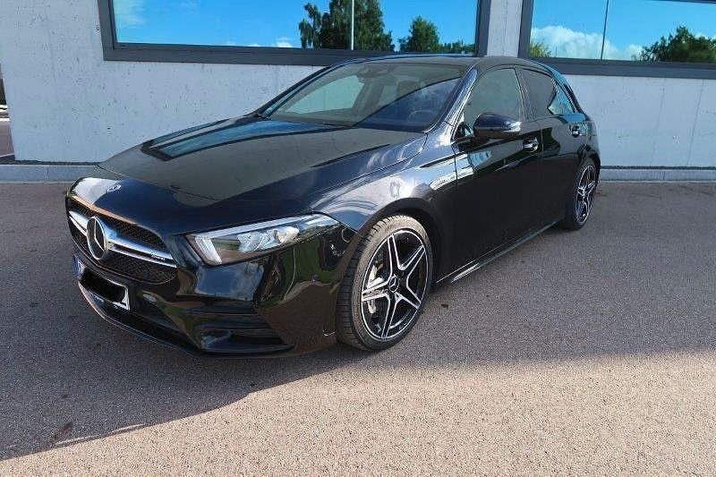 Schwarz Gebraucht 2021 Mercedes A35 AMG AMG Limousine | 32.900 € (Guter Preis) - Bild 1/4