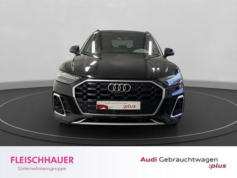 Gebraucht Audi Q5 S-Line 163 PS (119 kW) 2024 Schwarz SUV