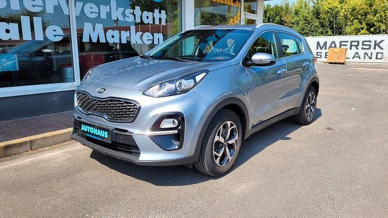 Lunarsilber Gebraucht 2019 Kia Sportage Vision SUV | 17.950 € (Fairer Preis) - Bild 1/4