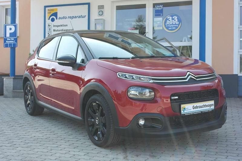Rouge rubi Gebraucht 2017 Citroën C3 Shine Kleinwagen | 9.900 € (Fairer Preis) - Bild 1/4