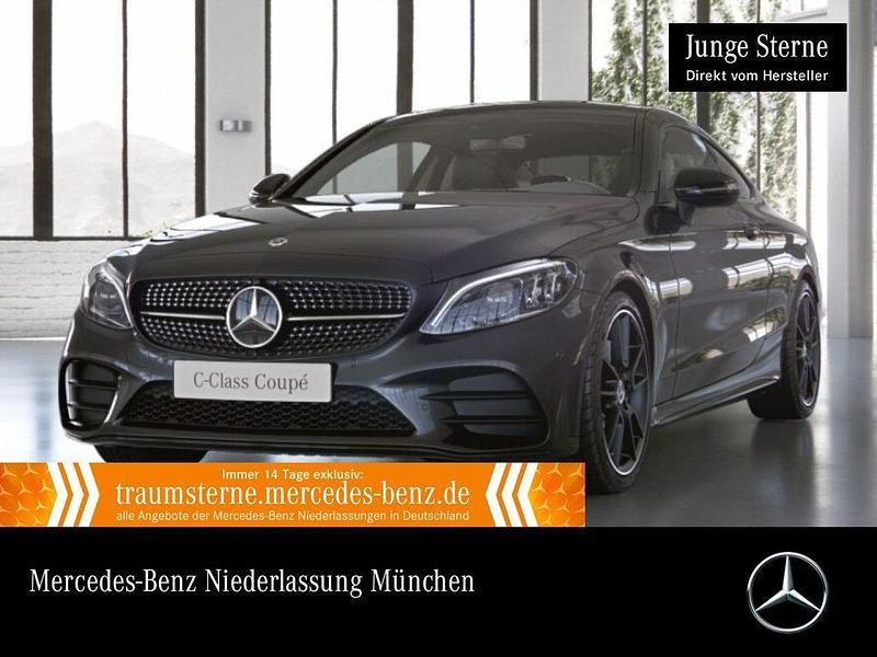 Graphitgrau Gebraucht 2022 Mercedes C200 AMG Coupé | 40.890 € (Teuer) - Bild 1/3