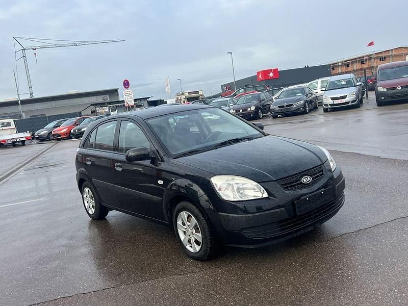 Schwarz Gebraucht 2009 Kia Rio EX Limousine | 1.150 € (Superpreis) - Bild 1/4