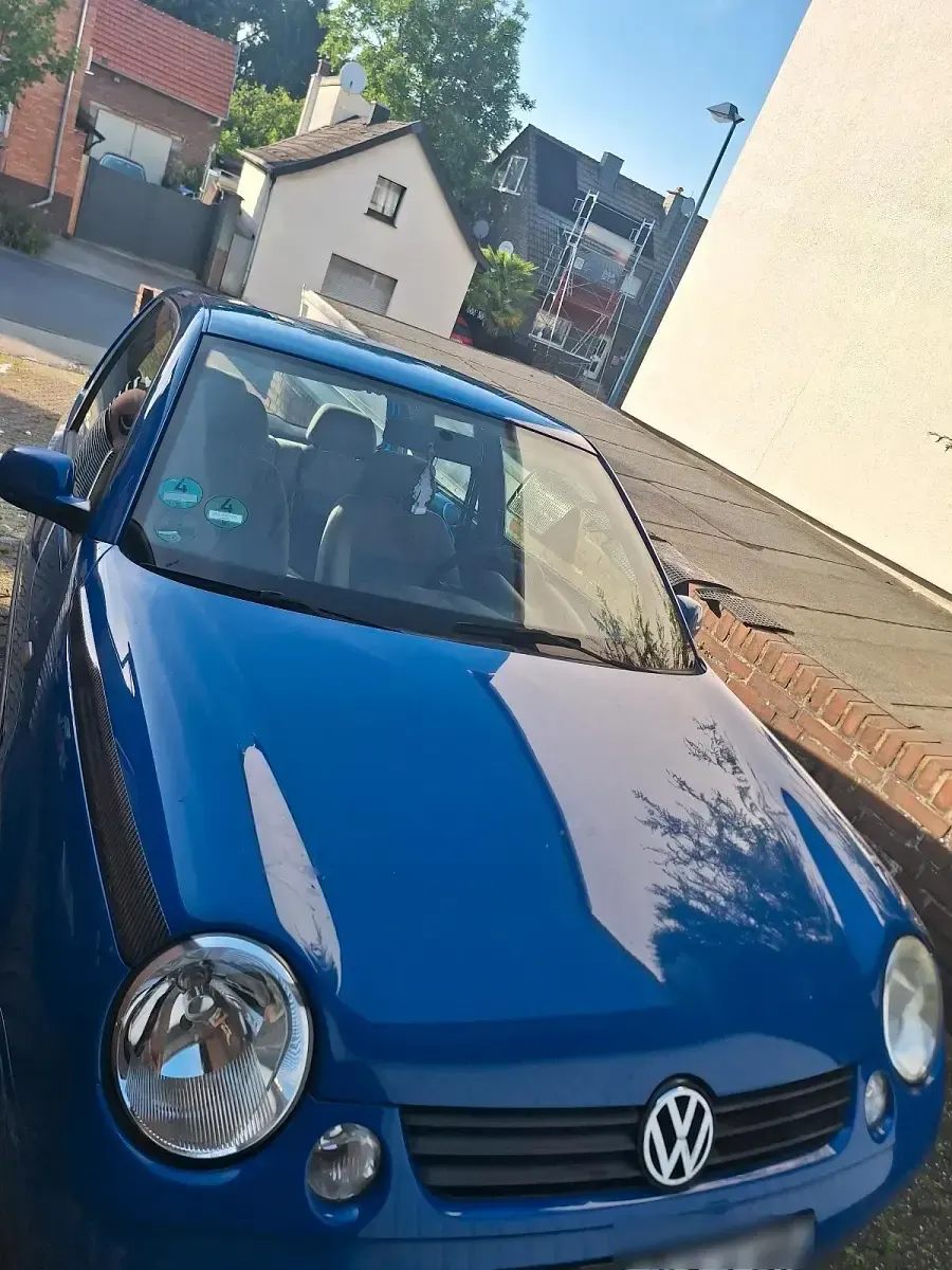 Gebraucht VW Lupo 60 PS (44 kW) 1998 Blau Kleinwagen