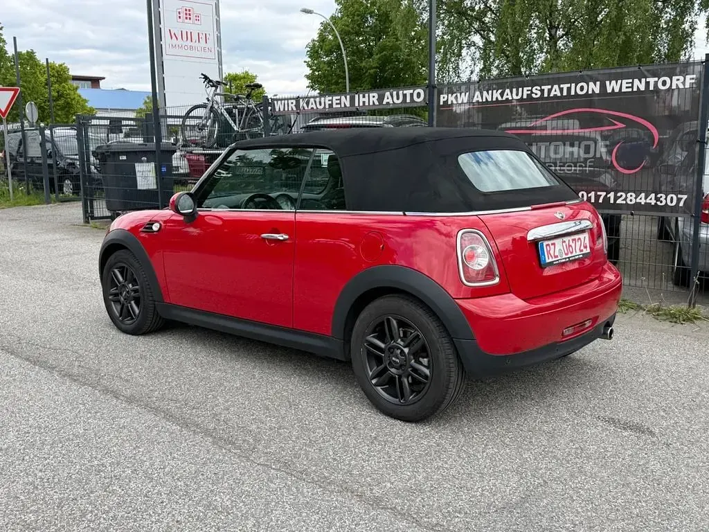Gebraucht Mini Cooper Cabriolet 122 PS (89 kW) 2011 Rot Cabrio