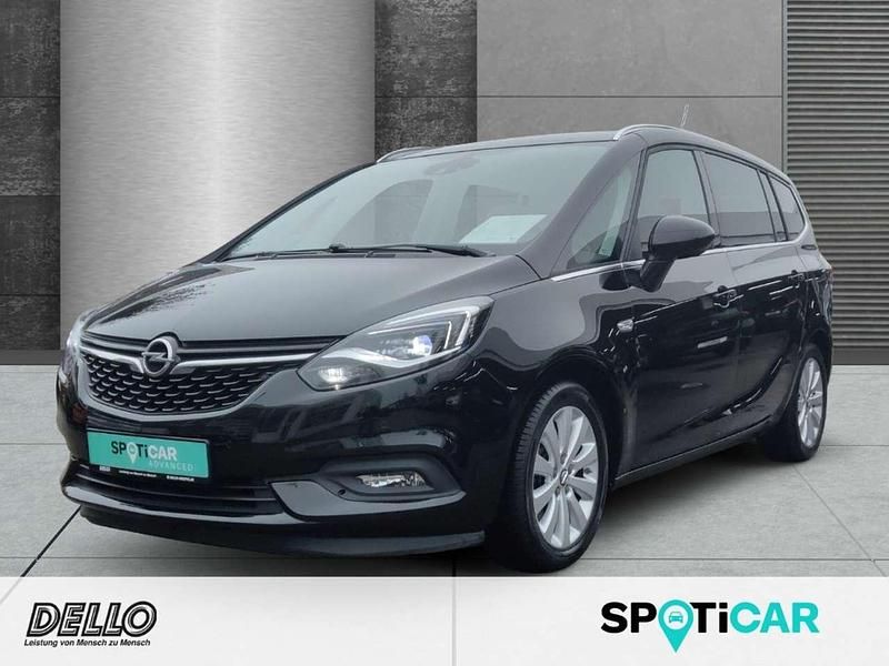Onyx schwarz Gebraucht 2019 Opel Zafira Innovation Van / Kleinbus | 16.980 € (Fairer Preis) - Bild 1/4