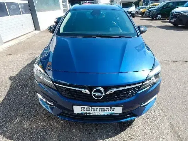 Gebraucht Opel Astra Elegance 110 PS (80 kW) 2021 Blau Kombi