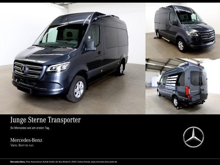 Grau tenoritgrau metallic Gebraucht 2023 Mercedes Sprinter Van | 70.790 € - Bild 1/4