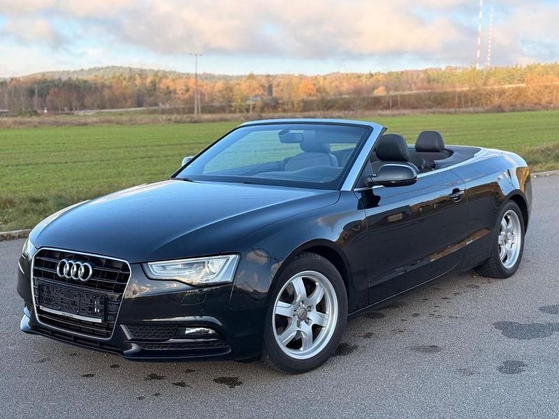 Schwarz Gebraucht 2012 Audi A5 Cabriolet Sport Cabrio | 8.890 € (Guter Preis) - Bild 1/4