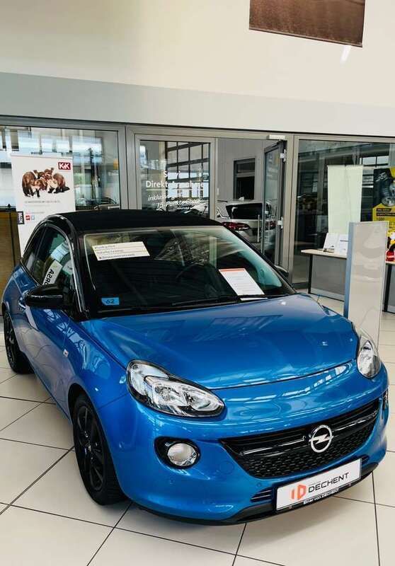 Blau Gebraucht 2018 Opel Adam Open Air Kleinwagen | 13.500 € (Etwas zu teuer) - Bild 1/4