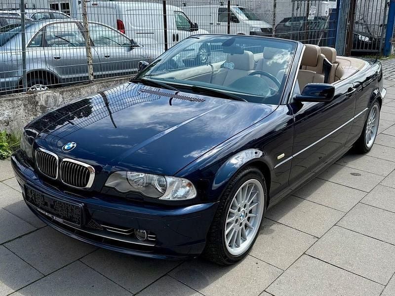 Blau Gebraucht 2000 BMW 330 Cabriolet Sport Line Cabrio | 13.990 € (Fairer Preis) - Bild 1/4