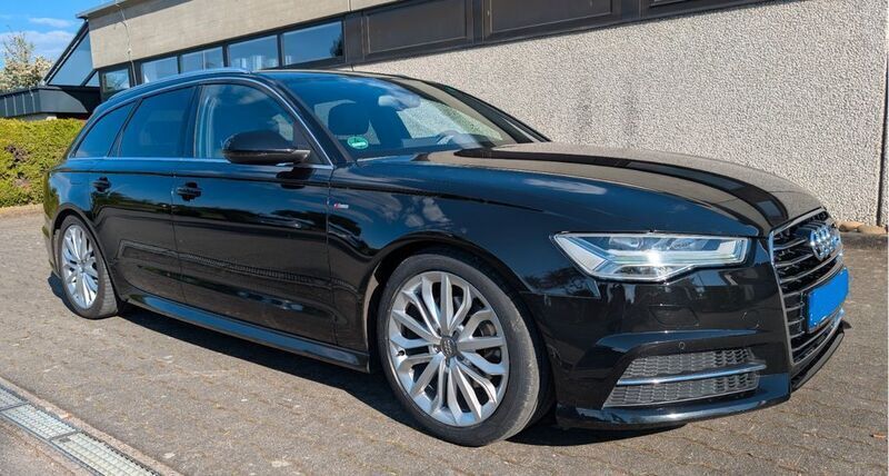 Schwarz Gebraucht 2015 Audi A6 S-Line Kombi | 19.749 € (Fairer Preis) - Bild 1/4