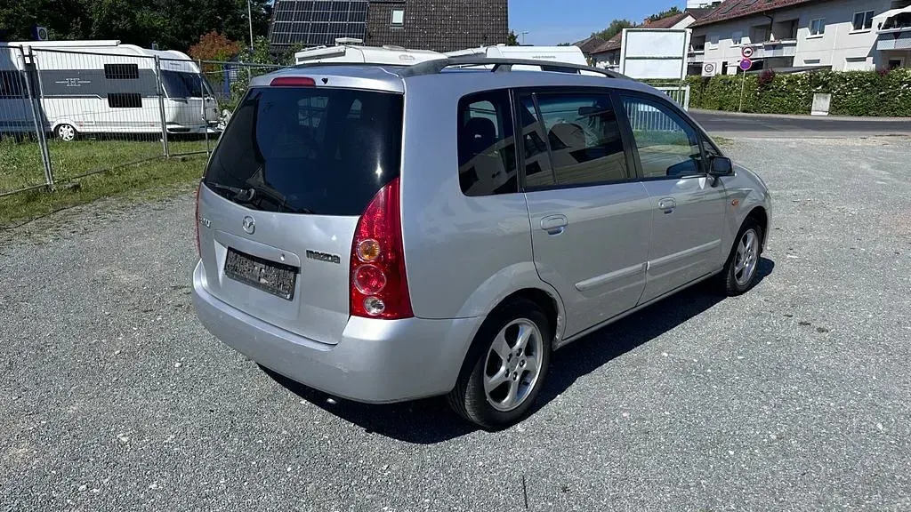 Gebraucht Mazda Premacy Comfort 101 PS (74 kW) 2003 Silber Van / Kleinbus