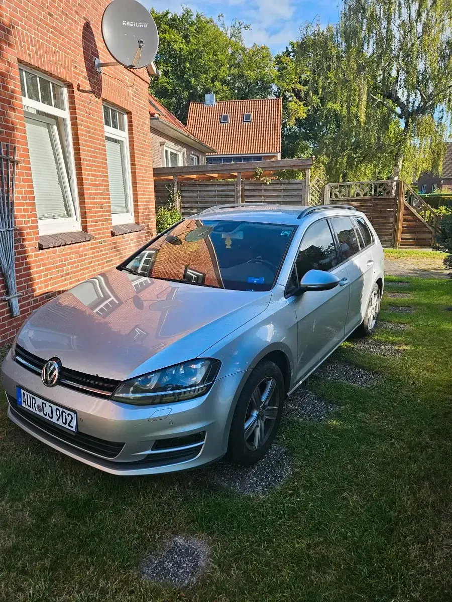 Gebraucht VW Golf VII 110 PS (80 kW) 2016 Silber Kombi
