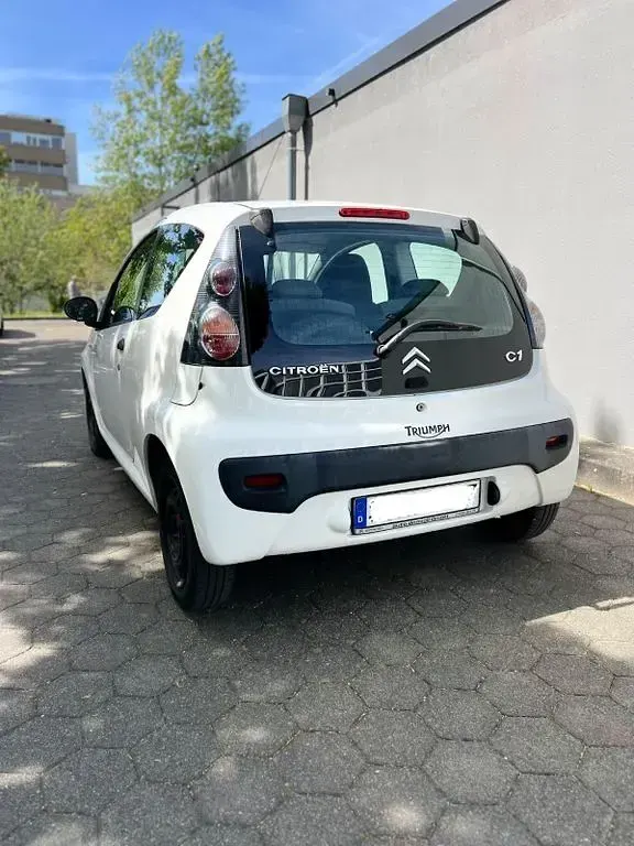 Gebraucht Citroën C1 Advance 68 PS (50 kW) 2011 Weiß Kleinwagen