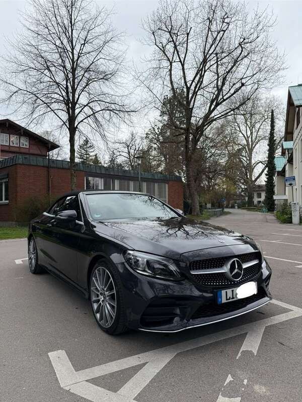 Grau Gebraucht 2019 Mercedes C300 Cabrio | 37.500 € (Fairer Preis) - Bild 1/4