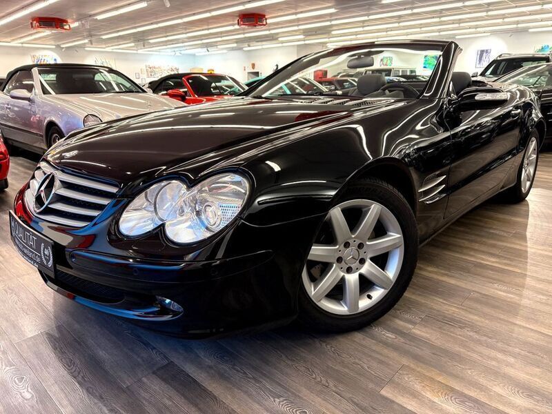 Schwarz Gebraucht 2006 Mercedes SL350 Cabrio | 21.850 € (Etwas zu teuer) - Bild 1/4