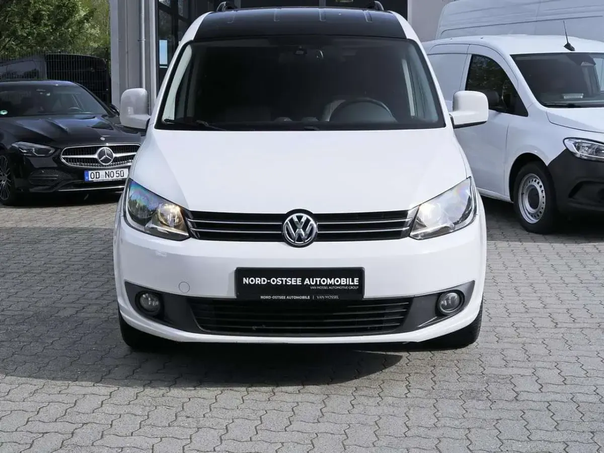Gebraucht VW Caddy Edition 140 PS (102 kW) 2013 Weiß Van / Kleinbus