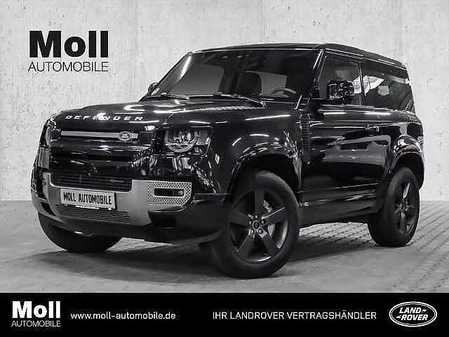 Santorini black Gebraucht 2023 Land Rover Defender SE Dynamic SUV | 65.480 € (Superpreis) - Bild 1/4