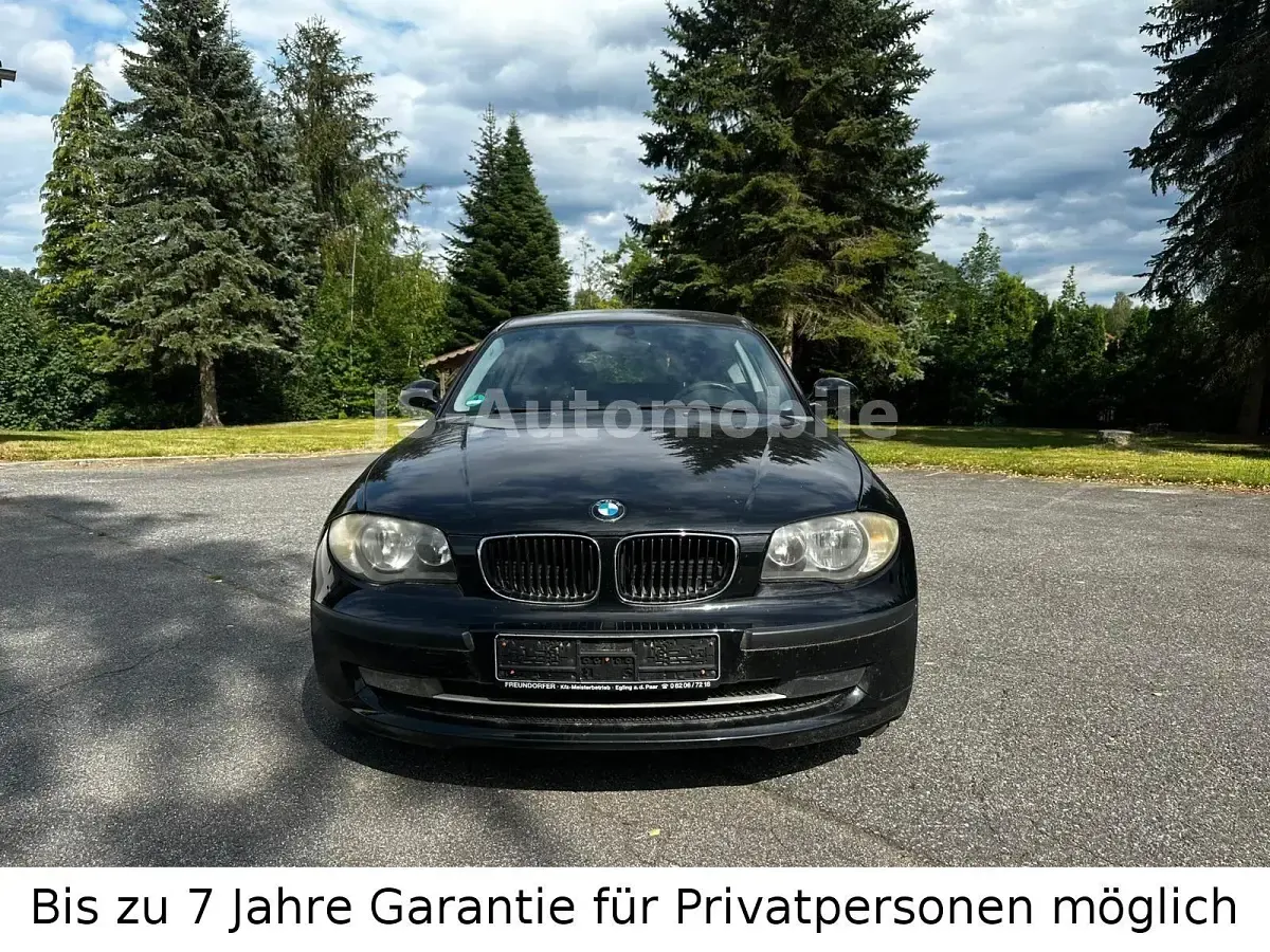 Gebraucht BMW 116 Competition Edition 122 PS (89 kW) 2008 Schwarz Kleinwagen