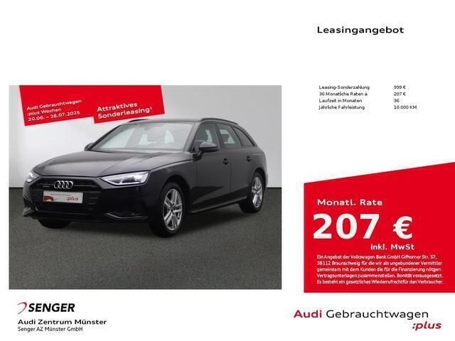 Mythosschwarz metallic Gebraucht 2024 Audi A4 Advanced Plus Kombi | 38.480 € (Etwas zu teuer) - Bild 1/4