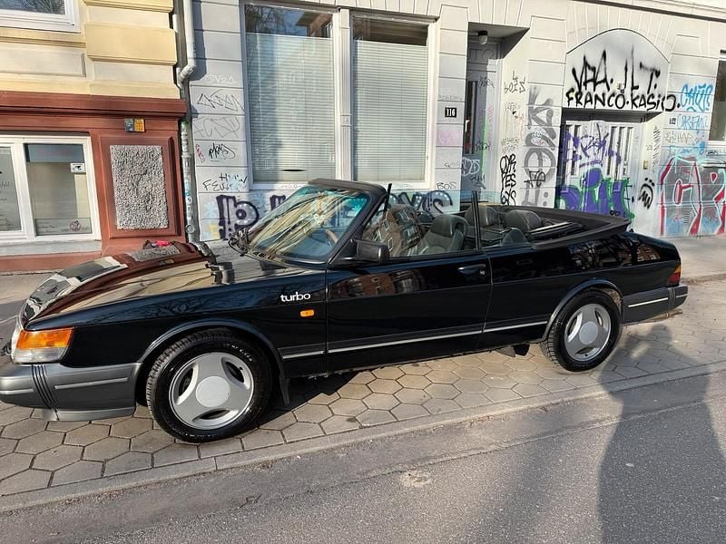 Gebraucht Saab 900 Cabriolet 172 PS (126 kW) 1989 Schwarz Cabrio