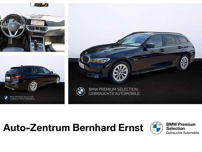 Schwarz uni Gebraucht 2021 BMW 320e Advantage Kombi | 27.800 € (Fairer Preis) - Bild 1/4