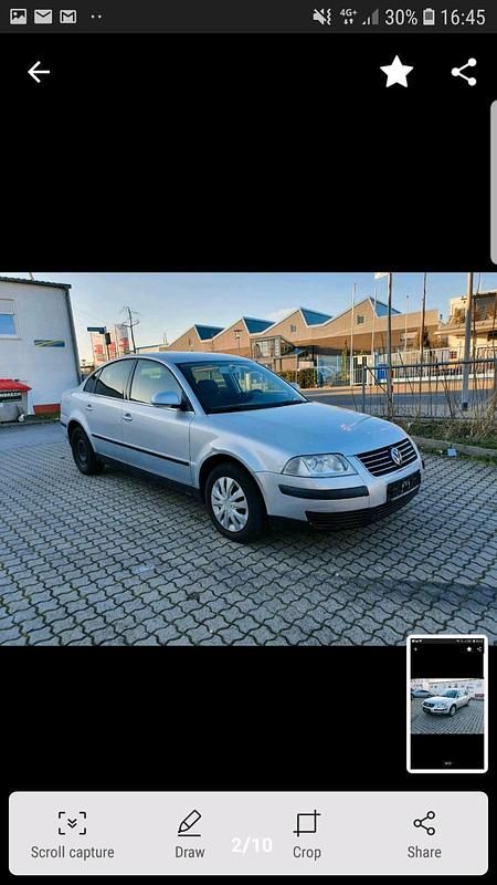 Grau Gebraucht 2004 VW Passat Limousine | 1.500 € (Superpreis) - Bild 1/4