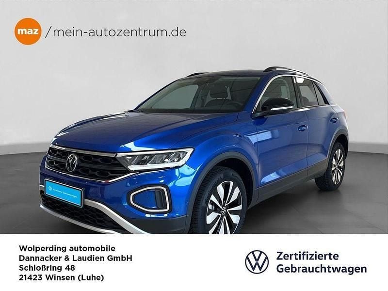 Ravennablau, metallic Neu 2025 VW T-Roc Goal SUV | 28.877 € (Guter Preis) - Bild 1/4