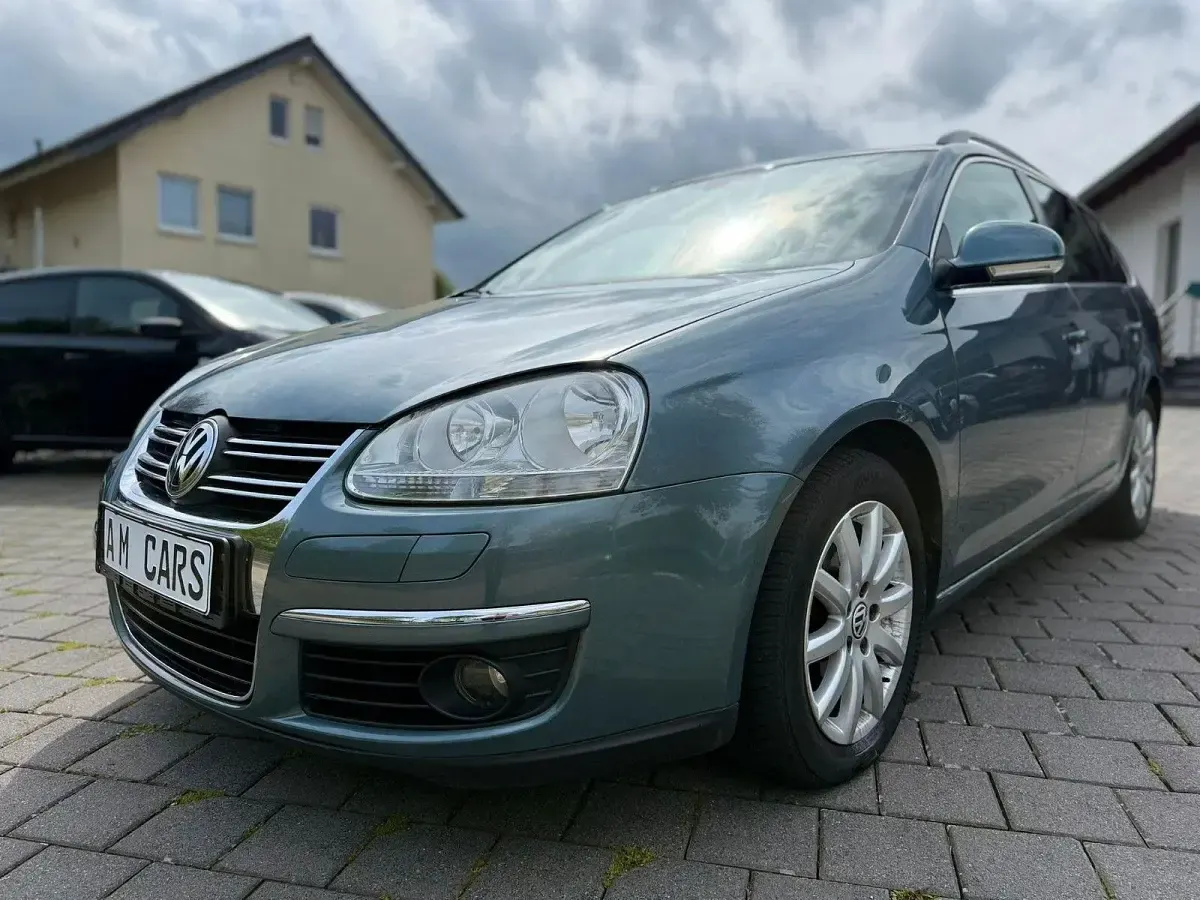 Gebraucht VW Golf V Trendline 122 PS (89 kW) 2009 Grün Kombi