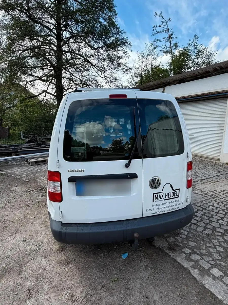Gebraucht VW Caddy 70 PS (51 kW) 2007 Weiß Van / Kleinbus