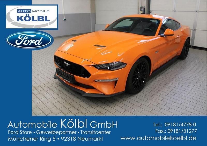 Orange Gebraucht 2021 Ford Mustang GT Fastback Coupé | 41.980 € (Fairer Preis) - Bild 1/4