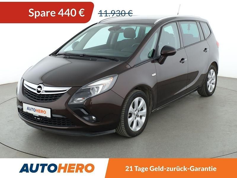 Braun Gebraucht 2015 Opel Zafira Tourer Style Van / Kleinbus | 11.490 € (Etwas zu teuer) - Bild 1/3