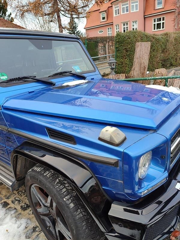 Blau Gebraucht 2018 Mercedes G63 AMG AMG SUV | 85.000 € - Bild 1/4
