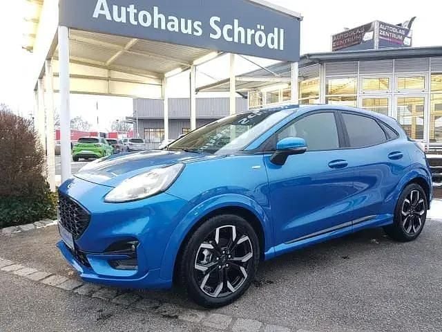 Dynamicblau metallic Gebraucht 2023 Ford Puma ST-Line X Coupé | 19.990 € (Guter Preis) - Bild 1/4