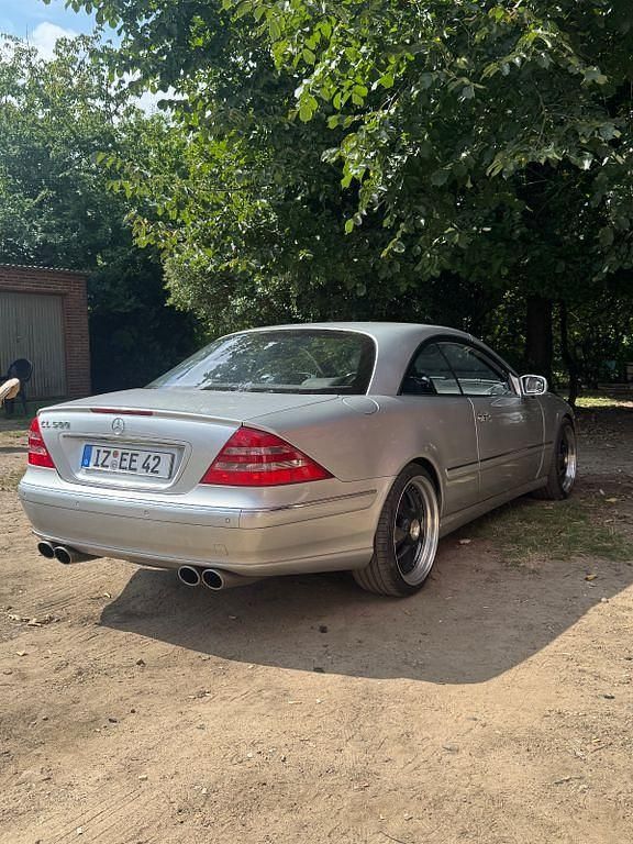 Silber Gebraucht 2001 Mercedes CL500 Coupé | 9.500 € (Superpreis) - Bild 1/4