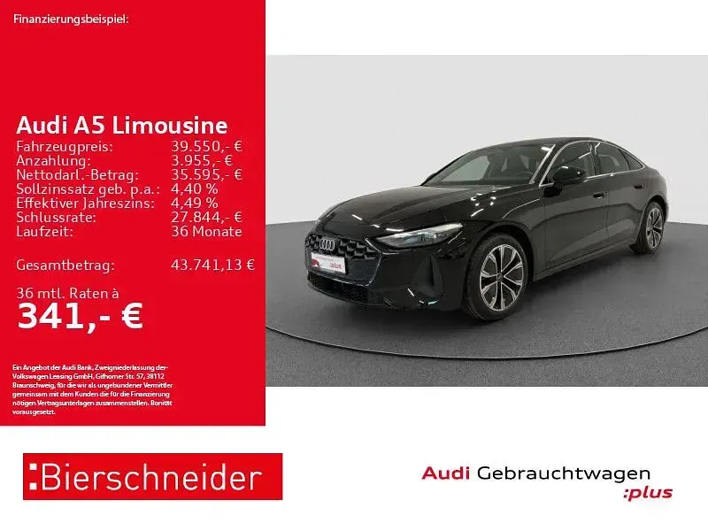 Gebraucht Audi A5 Sport 204 PS (150 kW) 2025 Mythosschwarz metallic Limousine