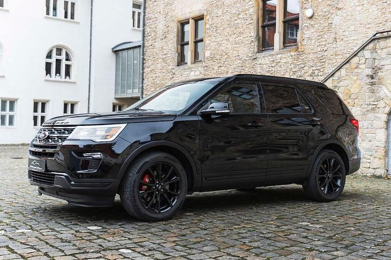 Schwarz Gebraucht 2018 Ford Explorer XLT SUV | 29.300 € (Fairer Preis) - Bild 1/4