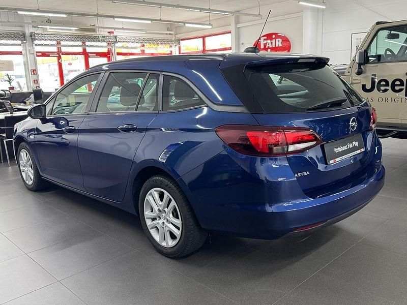 Gebraucht Opel Astra 110 PS (80 kW) 2021 Blau Kombi